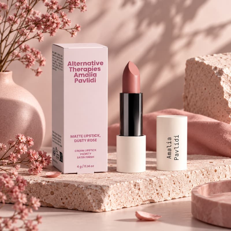 Vegan Ματ Κραγιόν – Dusty Rose