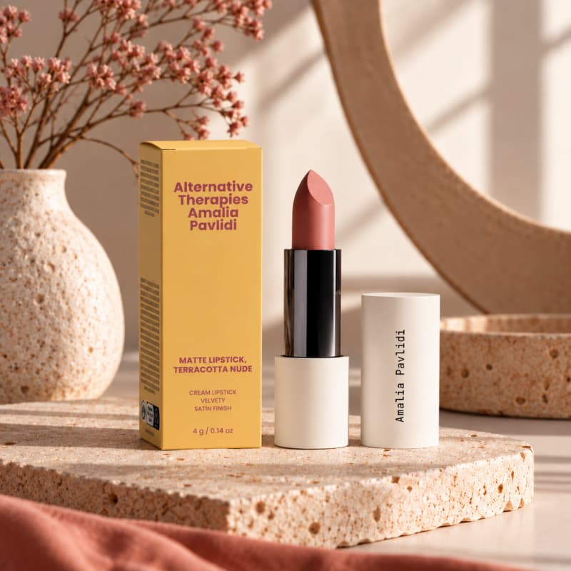 Vegan Ματ Κραγιόν – Terracotta Nude